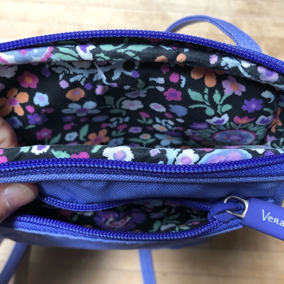 Light Purple Vera Bradley Crossbody - Picture 5 of 6